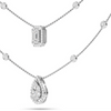 Droplet Diamond Necklace