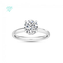  Round Solitaire Engagement Ring