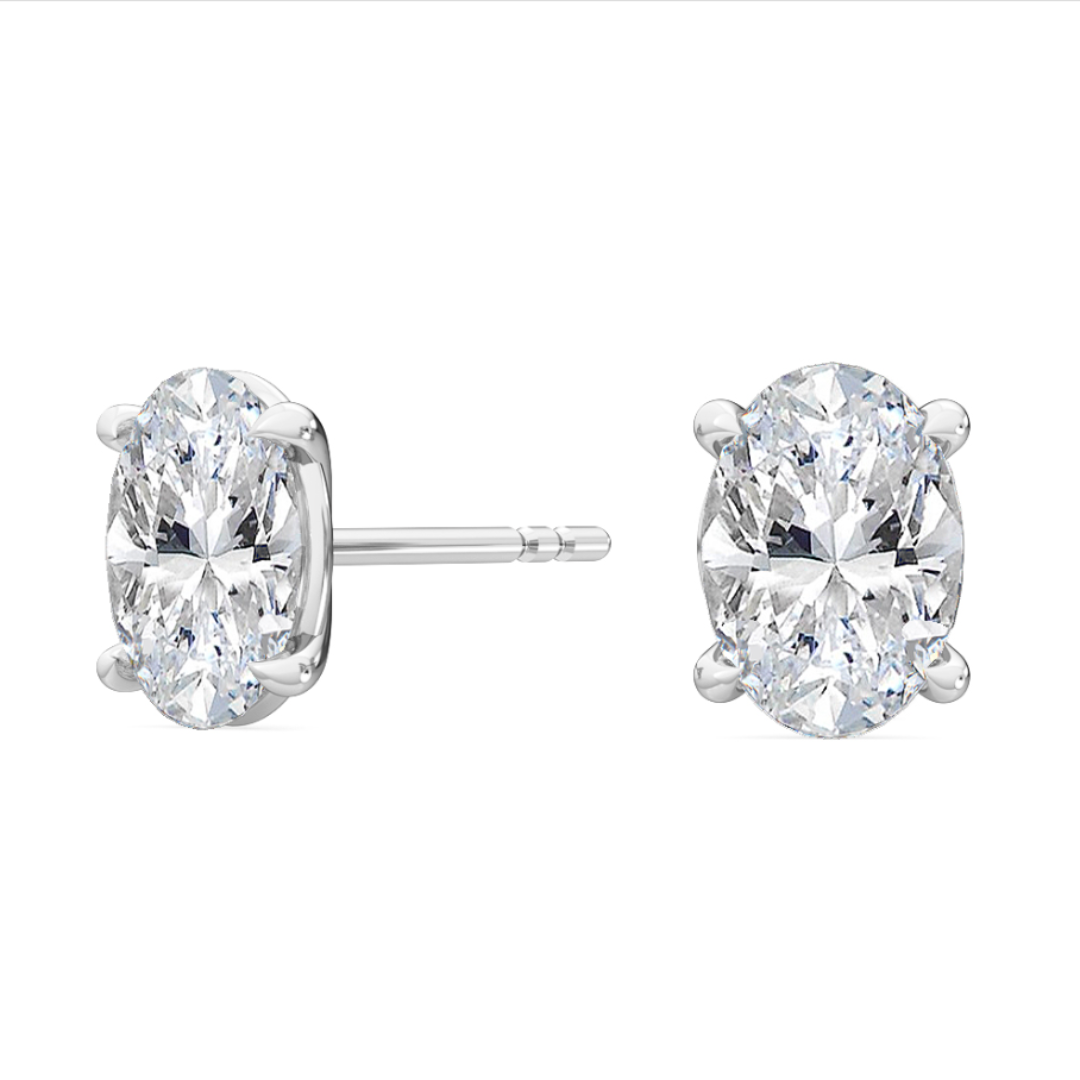 Best Lab Grown Diamond Earrings for Everyday Wear by Trellis by Elyana