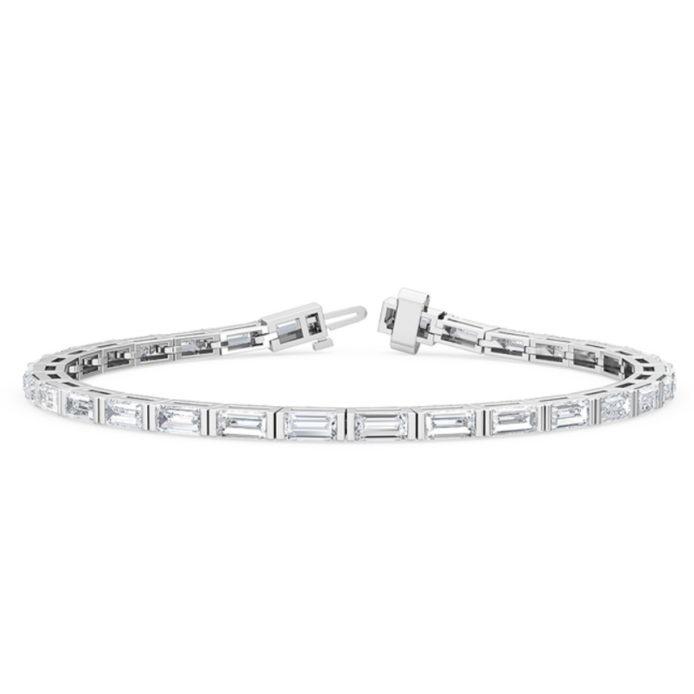 Baguette shape Tennis Bracelet