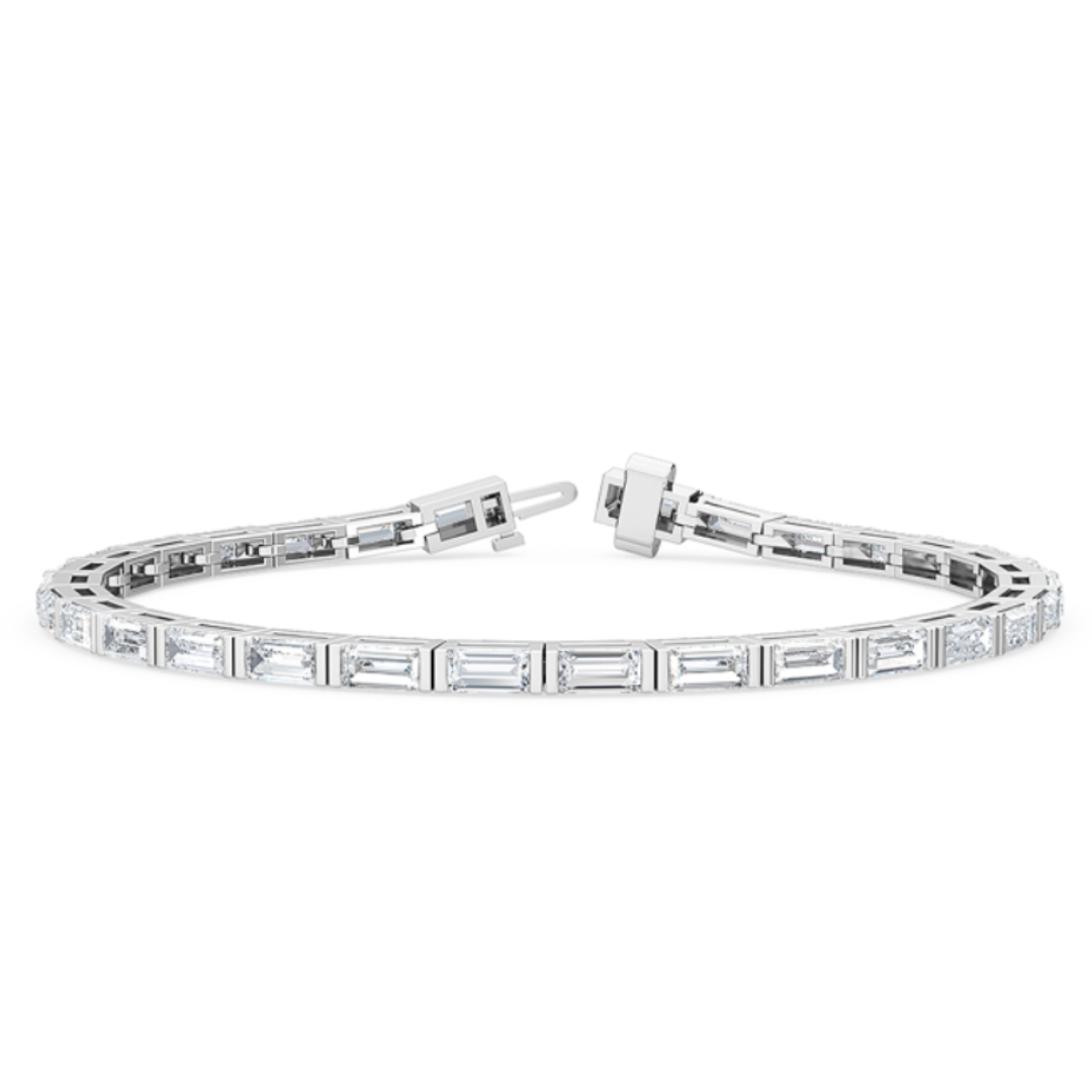 Baguette shape Tennis Bracelet