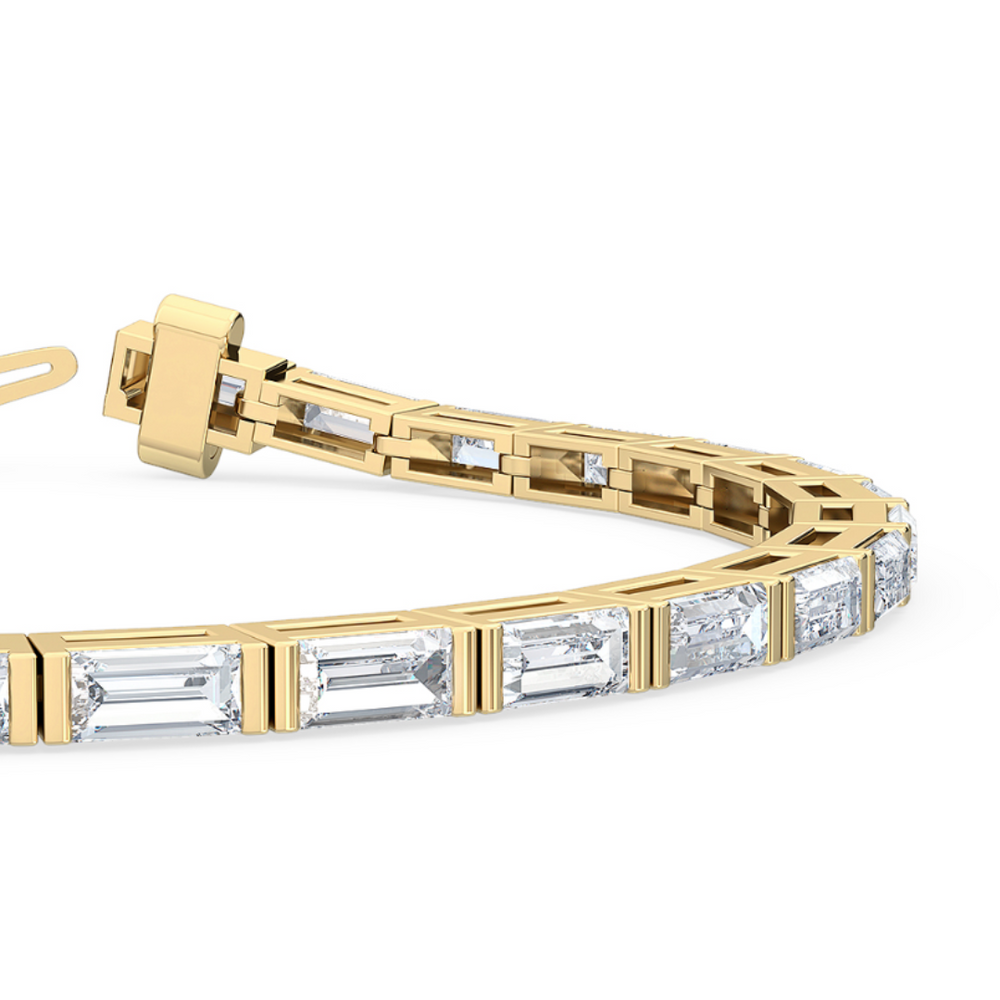 
                      
                        Baguette shape Tennis Bracelet
                      
                    