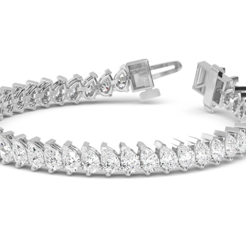 Pear cut Tennis Bracelet