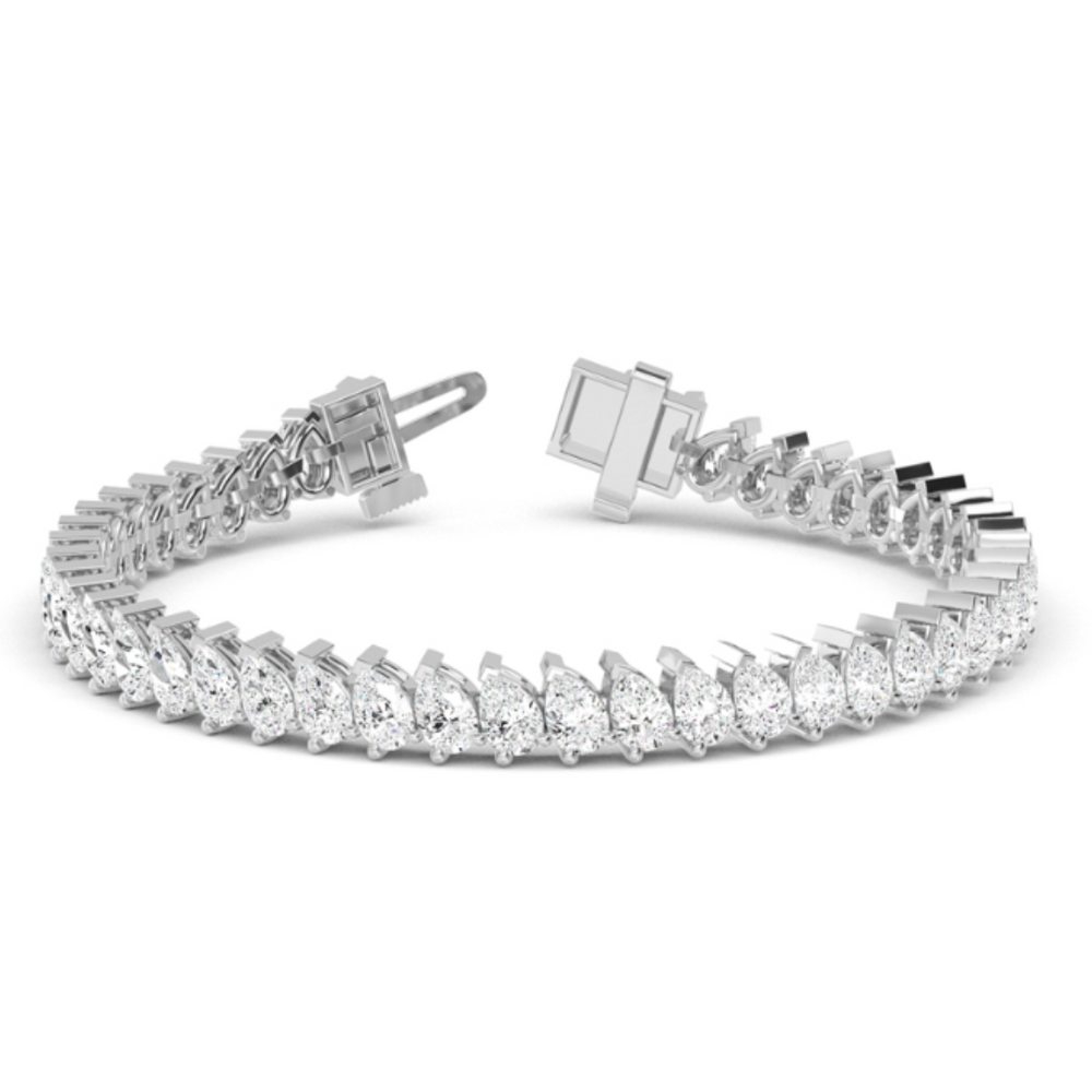 Pear cut Tennis Bracelet