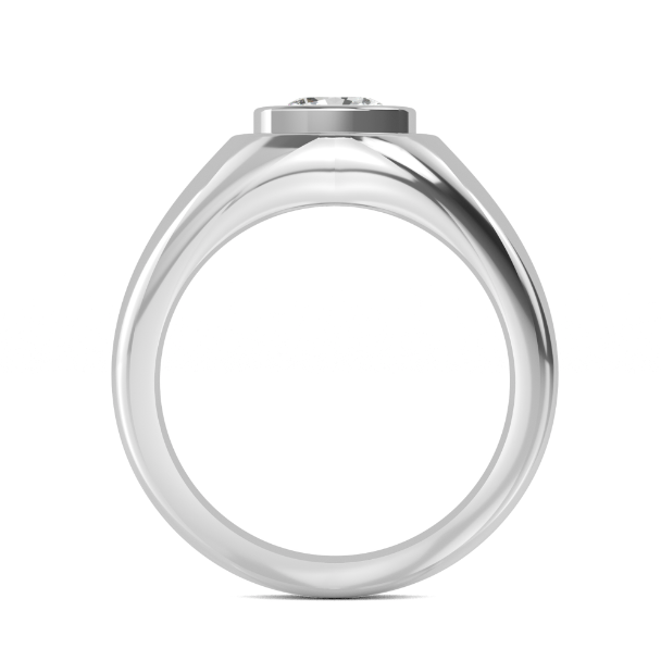 Cushion cut Wedding Band