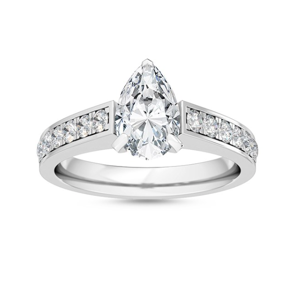 
                      
                        Pea cut Engagement Ring
                      
                    