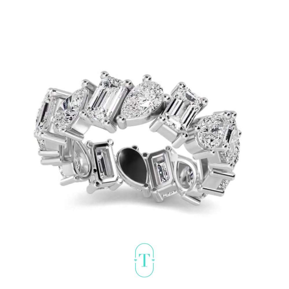 
                      
                        Fancy shape eternity band
                      
                    