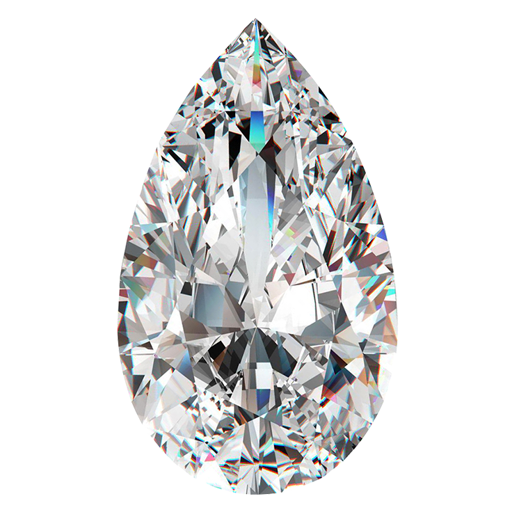 IGI Pear Brilliant 3.05 carat E VS1