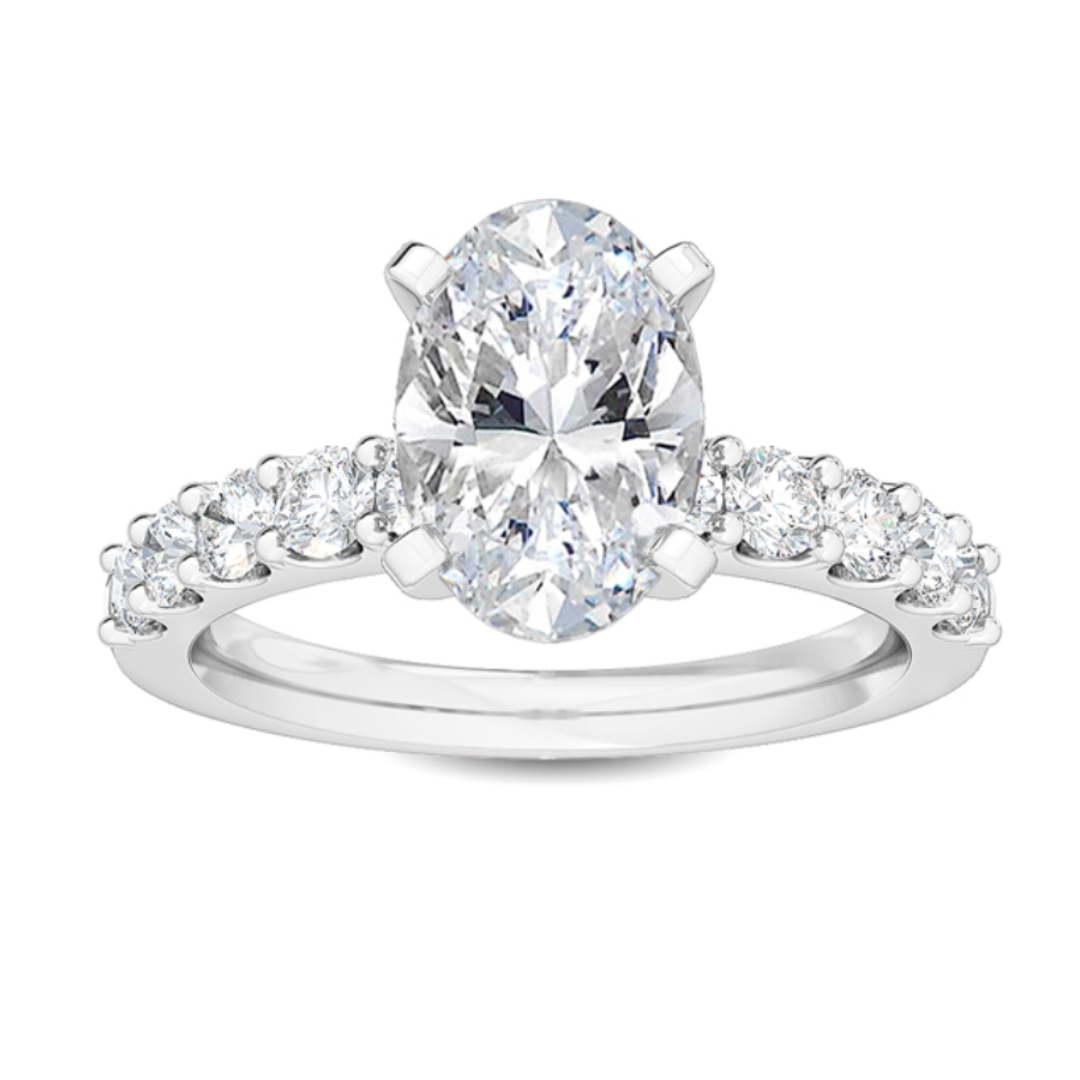 Oval Solitaire Engagement Ring