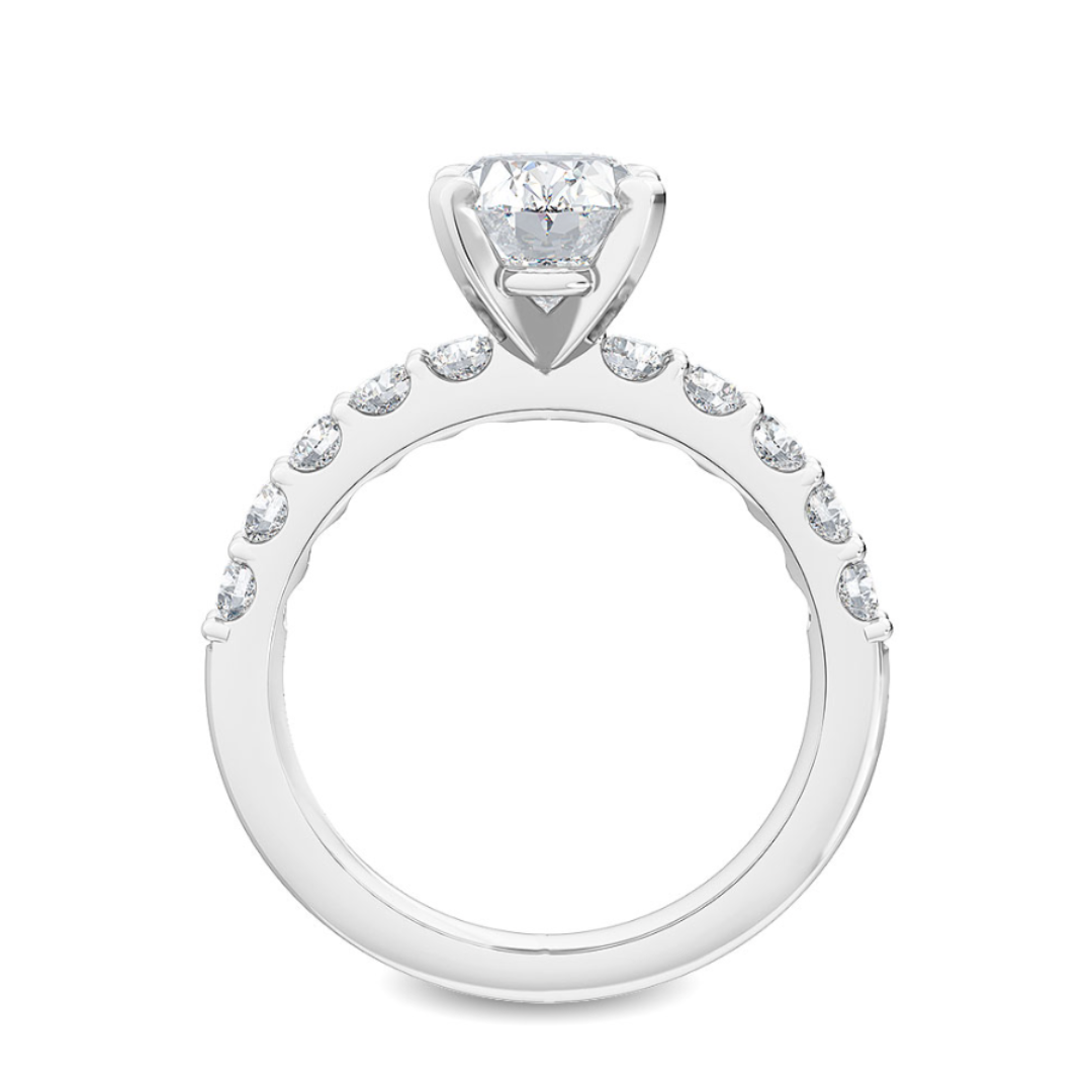 Oval Solitaire Engagement Ring