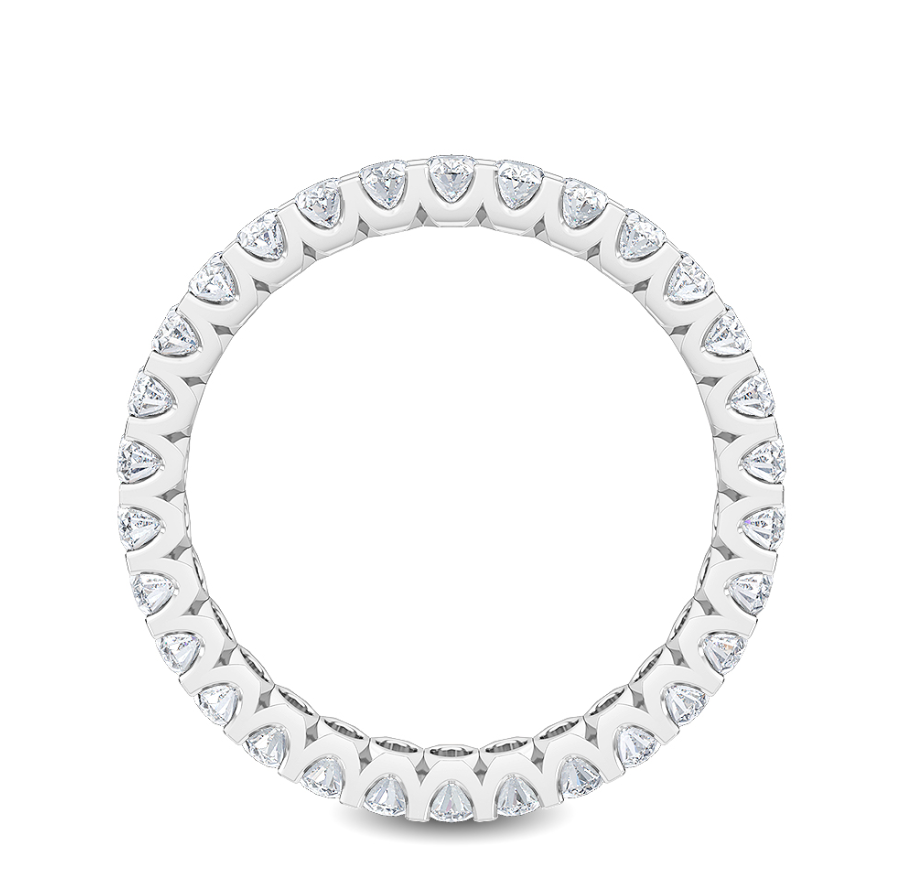 Oval Cut Eternity Band